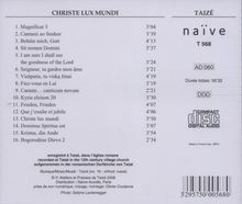 Gesänge aus Taize - Christe Lux Mundi, CD