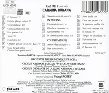 Carl Orff (1895-1982): Carmina Burana, CD