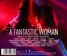 Filmmusik: A Fantastic Woman (DT: Eine fantastische Frau), CD