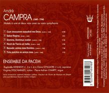 Andre Campra (1660-1744): 6 Motetten, CD