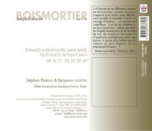 Joseph Bodin de Boismortier (1689-1755): Sonaten für 2 Flöten opp.8,17,25,27,29,47, CD
