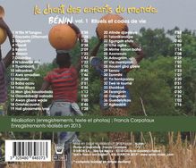 Kinderplatten: Kinderlieder aus aller Welt Volume 20: Bénin, CD
