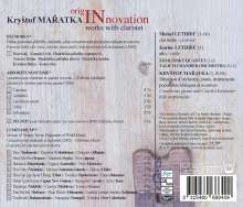Krystof Maratka (geb. 1972): Kammermusik mit Klarinette, CD