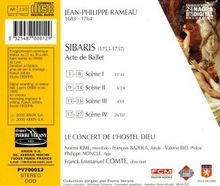 Jean Philippe Rameau (1683-1764): Sibaris, CD