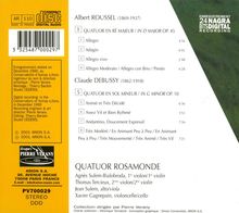 Albert Roussel (1869-1937): Streichquartett D-Dur op.45, CD