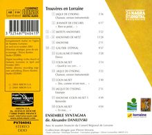 Trouveres En Lorraine "Touz Esforciez", CD