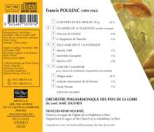 Francis Poulenc (1899-1963): Orchesterwerke &amp; Konzerte, CD