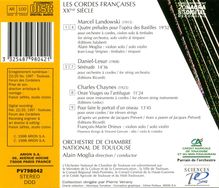 Orchestre de Chambre National de Toulouse - Les Cordes Francaises XXéme Siècle, CD