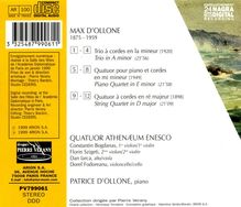 Max D'Ollone (1875-1959): Streichtrio a-moll, CD