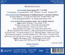 Nadav Hertzka - Janacek / Borenstein - Reminiscences, CD