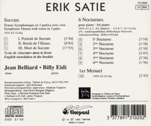 Erik Satie (1866-1925): Socrate für Stimme &amp; Klavier, CD
