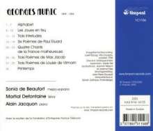 Georges Auric (1899-1983): Lieder, CD