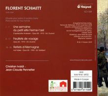 Florent Schmitt (1870-1958): Werke für Klavier zu vier Händen, CD