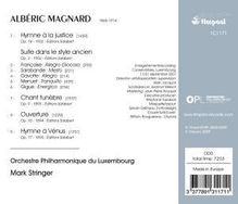 Alberic Magnard (1865-1914): Suite dans le Style Ancien op.2, CD