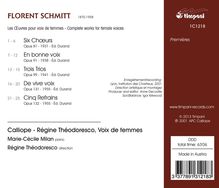Florent Schmitt (1870-1958): Werke für Frauenchor, CD