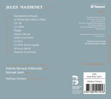 Jules Massenet (1842-1912): Lieder, CD