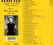 Edith Piaf (1915-1963): De la rue # la scsne 19, CD