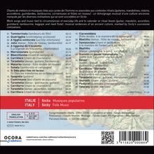Italy - Sicily: Folk Music, CD