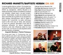 Richard Manetti: On Air, CD