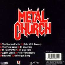 Metal Church: Human Factor, CD