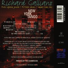 Richard Galliano (geb. 1950): New York Tango, CD