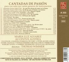 Kantaten zur Passionszeit (Cantadas de Pasion para voz solo con varios generos de instrumentos), CD