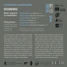 Les Musiciens Et La Grand Guerre VI - Metamorphose, CD