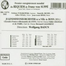 Franz von Suppe (1819-1895): Requiem, CD