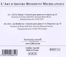 Arturo Benedetti Michelangeli - Haydn, Beethoven, CD