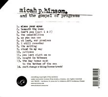 Micah P. Hinson: Micah P. Hinson And The Gospel Of Progress, CD