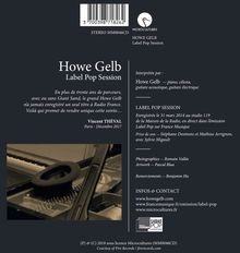 Howe Gelb: Label Pop Session, CD