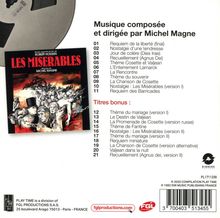 Filmmusik: Les Miserables (1982), CD