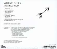 Robert Cotter: Missing You, CD