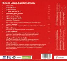 Philippe Geiss &amp; Guests - Galaxsax, CD