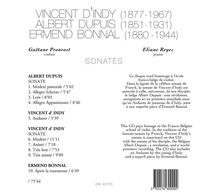 Albert Dupuis (1851-1931): Violinsonate, CD