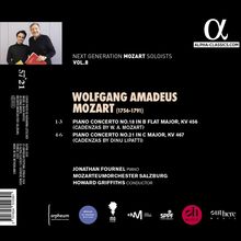 Wolfgang Amadeus Mozart (1756-1791): Klavierkonzerte Nr.18 &amp; 21, CD