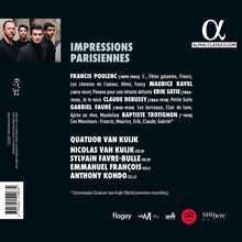 Quatuor Van Kuijk - Impressions Parisiennes, CD