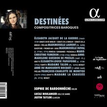 Destinees - Werke von Komponistinnen des französischen Barock, CD