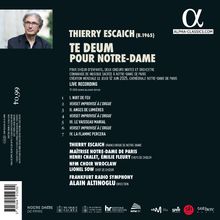 Titel: "Te Deum pour Notre-Dame" von Thierry Escaich. Aufnahmedatum: 12. Juni 2025. Live Recording.