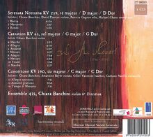 Wolfgang Amadeus Mozart (1756-1791): Serenade Nr.6 "Notturna", CD
