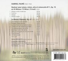 Gabriel Faure (1845-1924): La Bonne Chanson op.61, CD