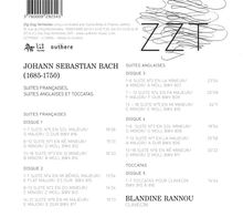 Johann Sebastian Bach (1685-1750): Englische Suiten BWV 806-811, 5 CDs