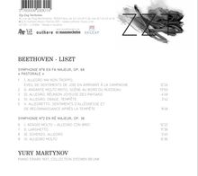 Ludwig van Beethoven (1770-1827): Symphonien Nr.2 &amp; 6 (Klavierfassung von Liszt), CD