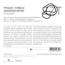 Amandine Beyer - Vivaldi &amp; Corelli, 4 CDs