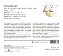 Luigi Boccherini (1743-1805): Cellokonzert Nr.7 G-dur G.480, CD