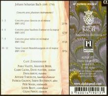 Johann Sebastian Bach (1685-1750): Concerts avec plusieurs instruments Vol.1, CD