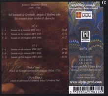 Johann Sebastian Bach (1685-1750): Sonaten für Violine &amp; Cembalo BWV 1014-1019, 2 CDs