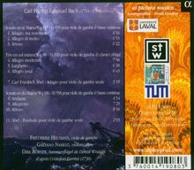 Carl Philipp Emanuel Bach (1714-1788): Gambensonaten Wq.88,136,137, CD