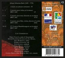 Johann Sebastian Bach (1685-1750): Concerts avec plusieurs instruments Vol.4, CD