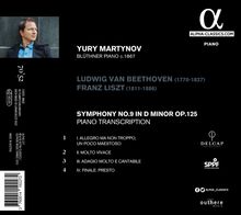 Ludwig van Beethoven (1770-1827): Symphonie Nr.9 (Klavierfass.von Liszt), CD